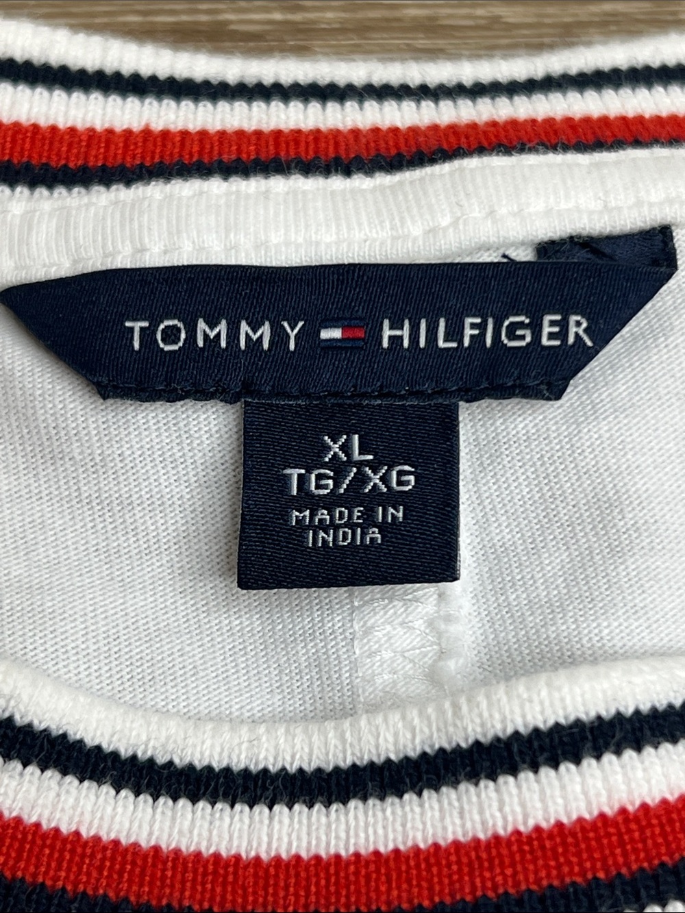 SOLD IN STORE Tommy Hilfiger Sport White Cotton T-Shirt Dress Tie Waist XL - Picture 4 of 13